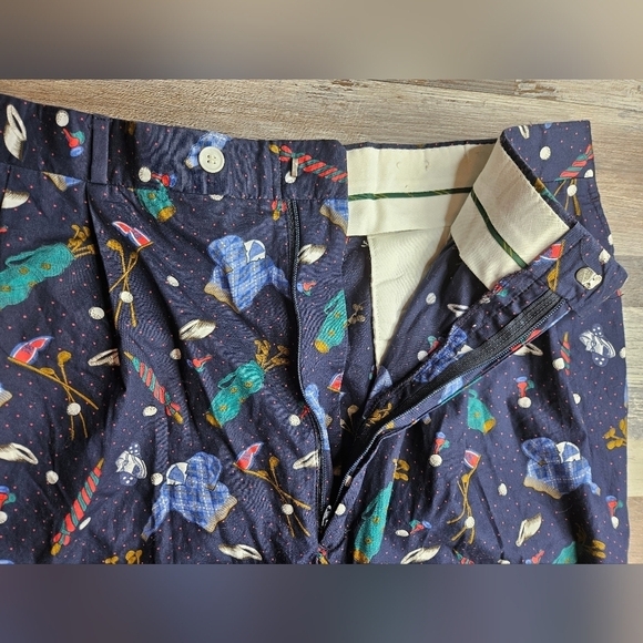 Wedge & Wand Men's Golf theme Pants 35x27 - Picture 4 of 10